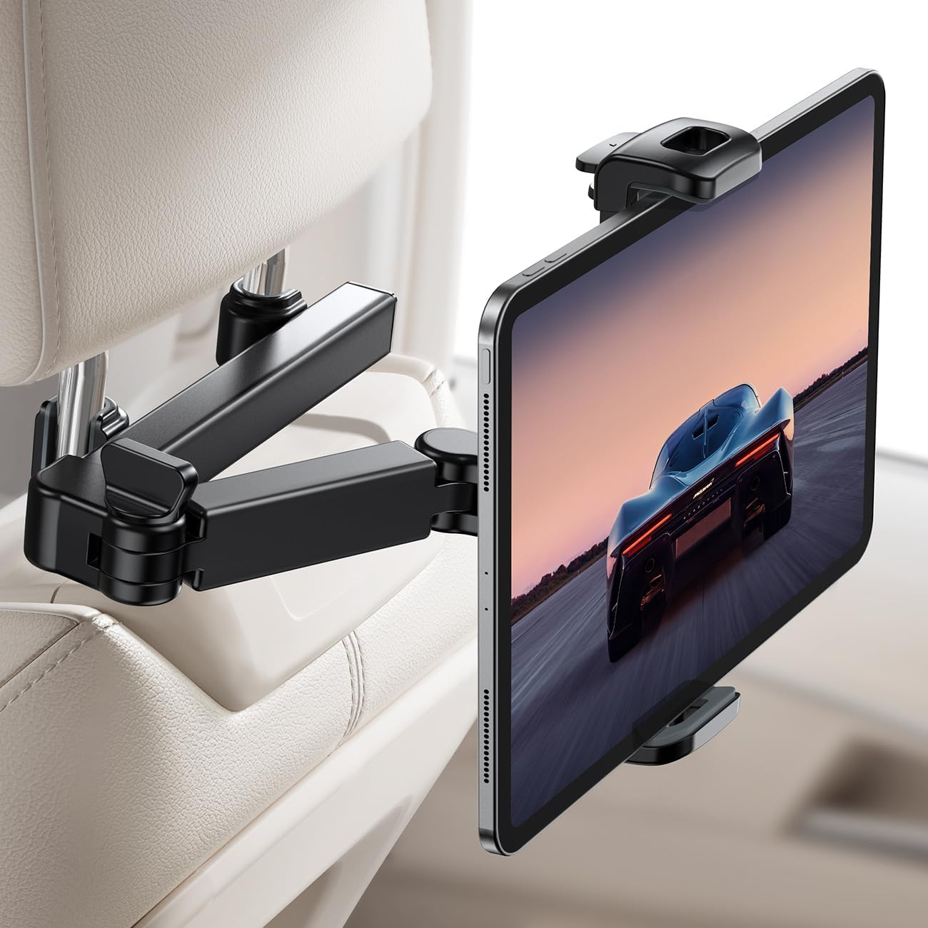 Toddler Tablet Accessories - Support de tablette, appui-tête de voiture,