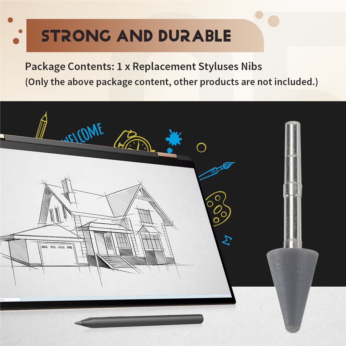 Stylus Replacement Tip - Pointes de rechange pour stylets Active
