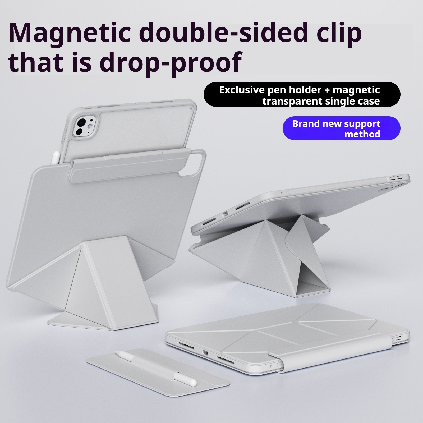Ipad Cover Folio - ZOYU pour iPad 10/11ème boîtier de