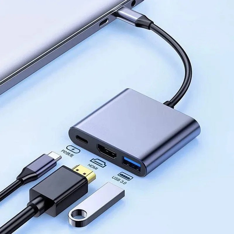 Usb Hub Type C - Station d'accueil USB C HUB 3