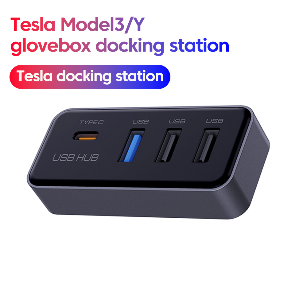 Usb Hub Type C - Station d'accueil USB 4 en 1
