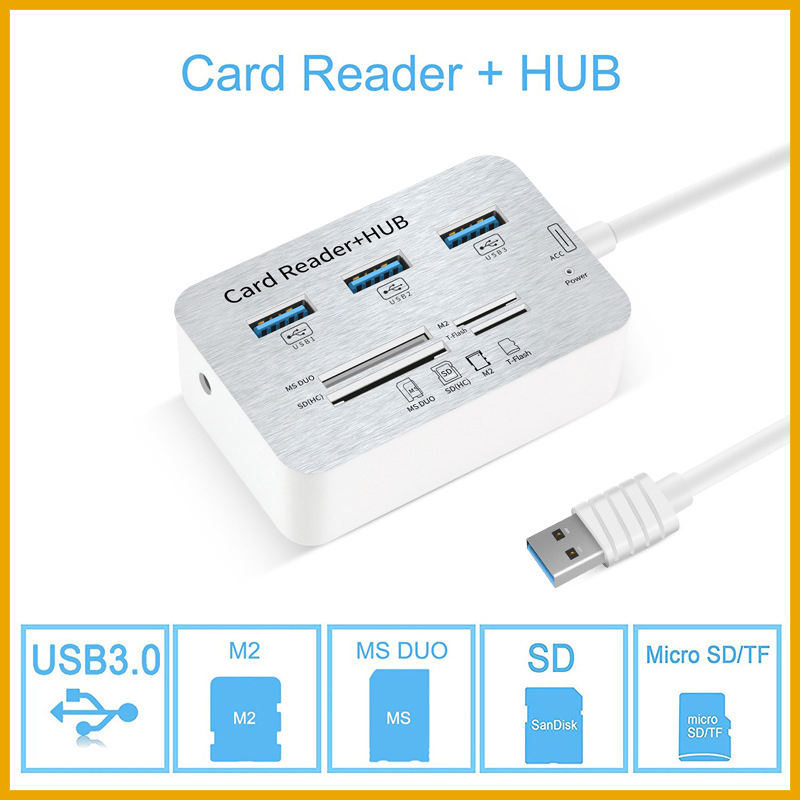 Hub USB Type-C 3.0 7-en-1 avec - Usb Hub Type C avis et prix