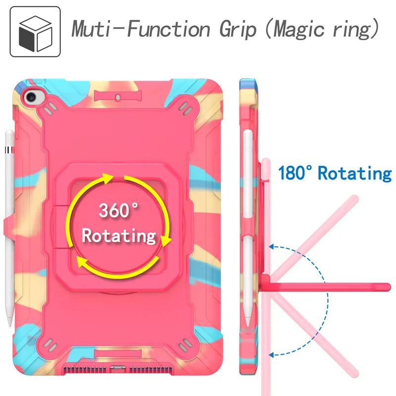 Coque antichoc avec anneau de  - Toddler Tablet Accessories avis et prix