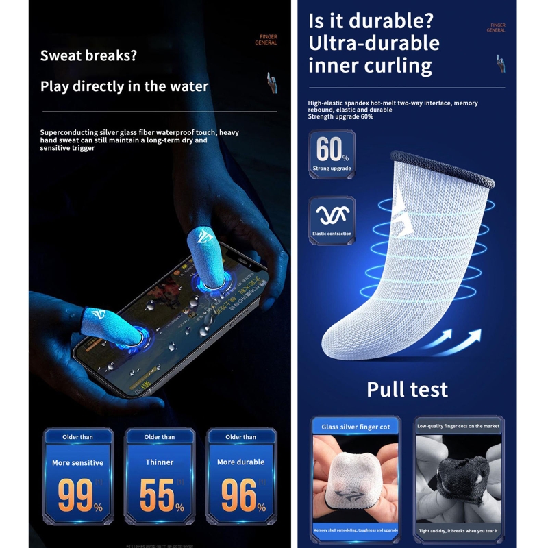 Protège-doigts anti-transpirat - Tablet Gaming Accessories avis et prix