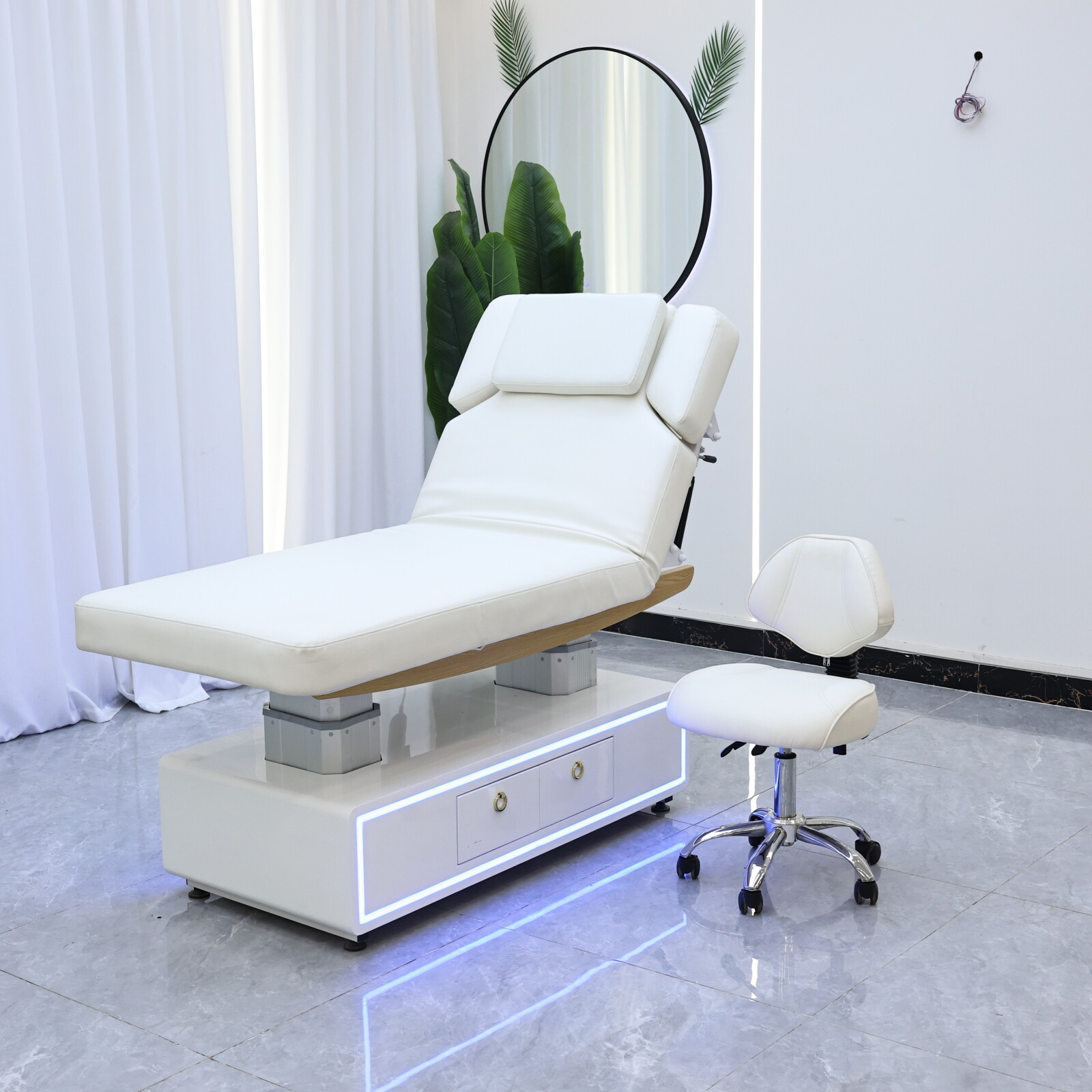 Table de soin électrique blanc - Massage Table Accessories Uk avis et prix