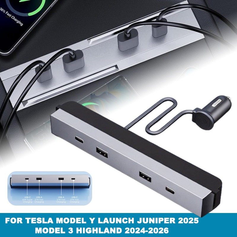 Adaptateur de console centrale - Usb Hub Type C avis et prix