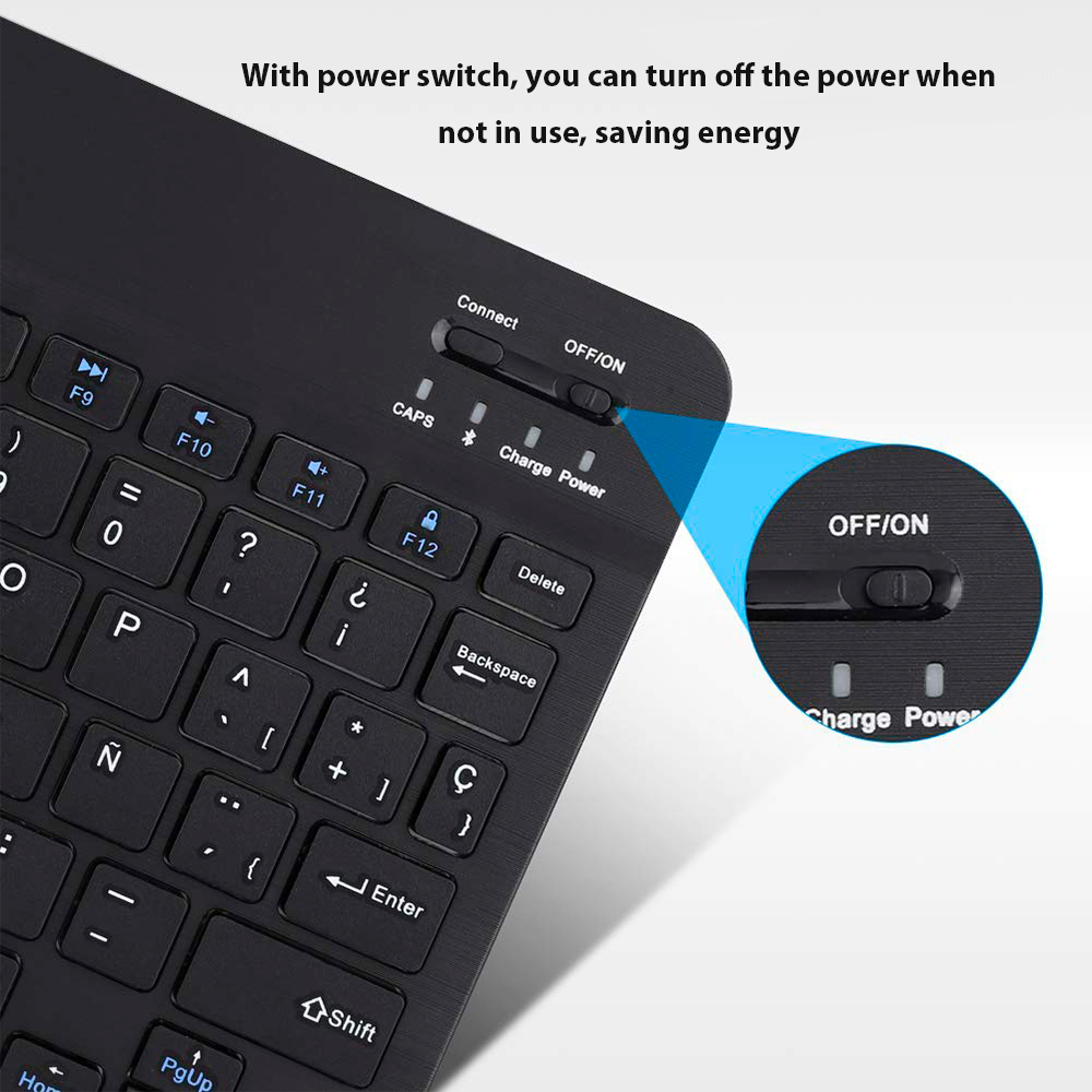 Clavier sans fil Bluetooth pou - Accessories For Android Tablet avis et prix