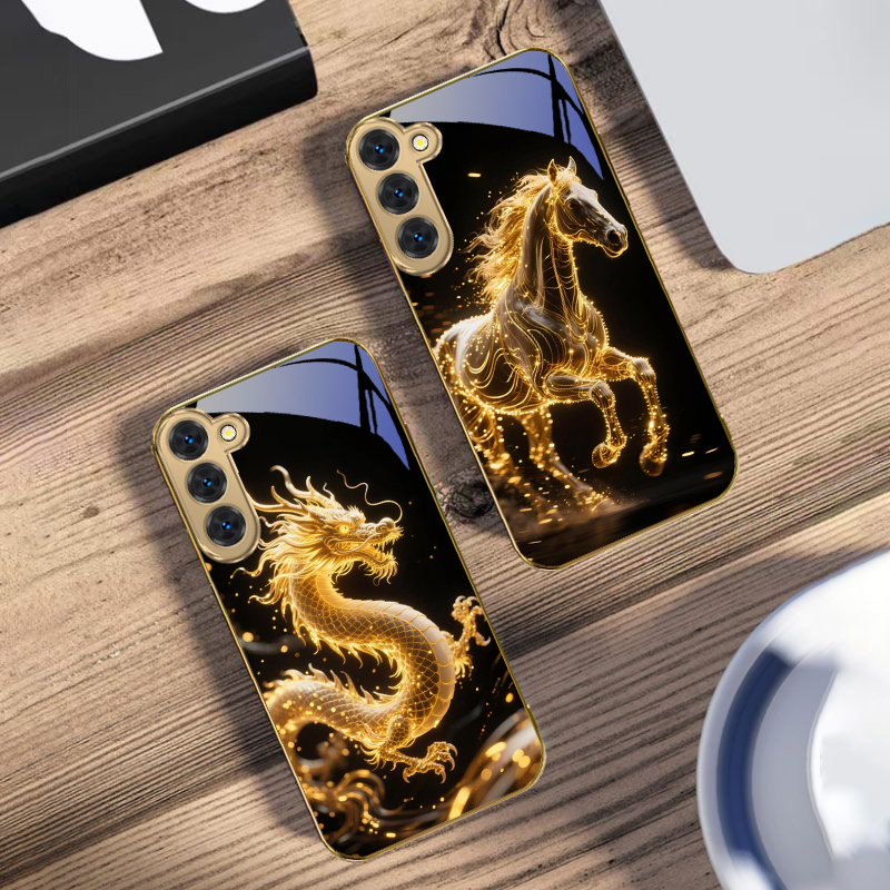 Totem Dragon doré pour Samsung - Tablet S9 Fe Accessories avis et prix
